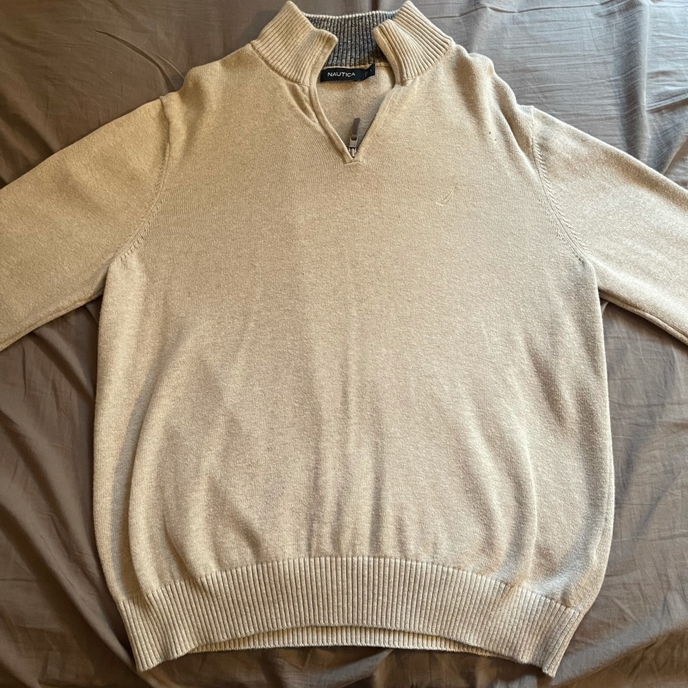 Large nautica quarter zip